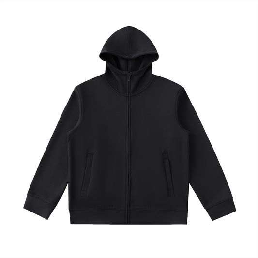 Heavyweight High Neck  Zip-Up