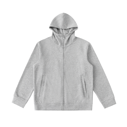 Heavyweight High Neck  Zip-Up