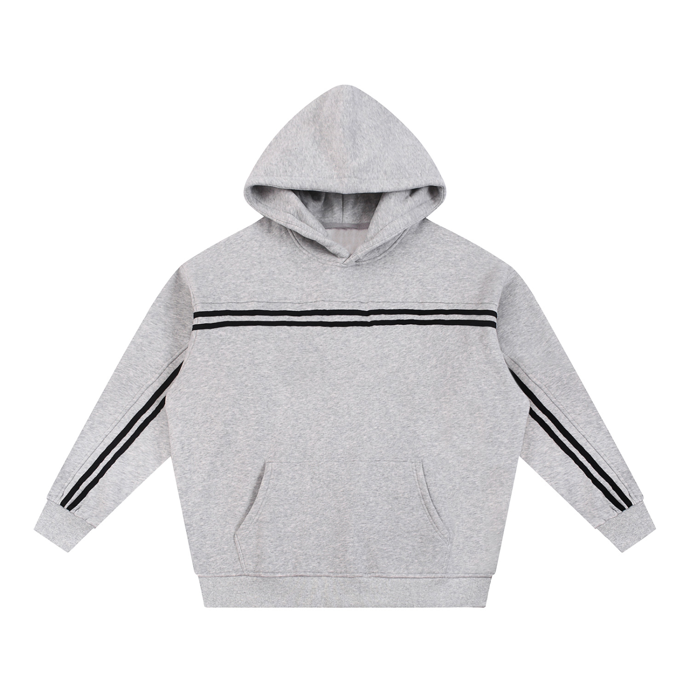 Tape Contrast Hoodie