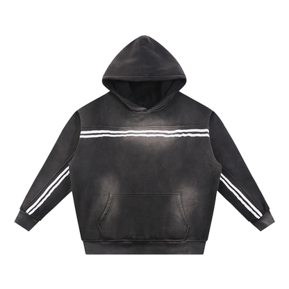 Tape Contrast Hoodie