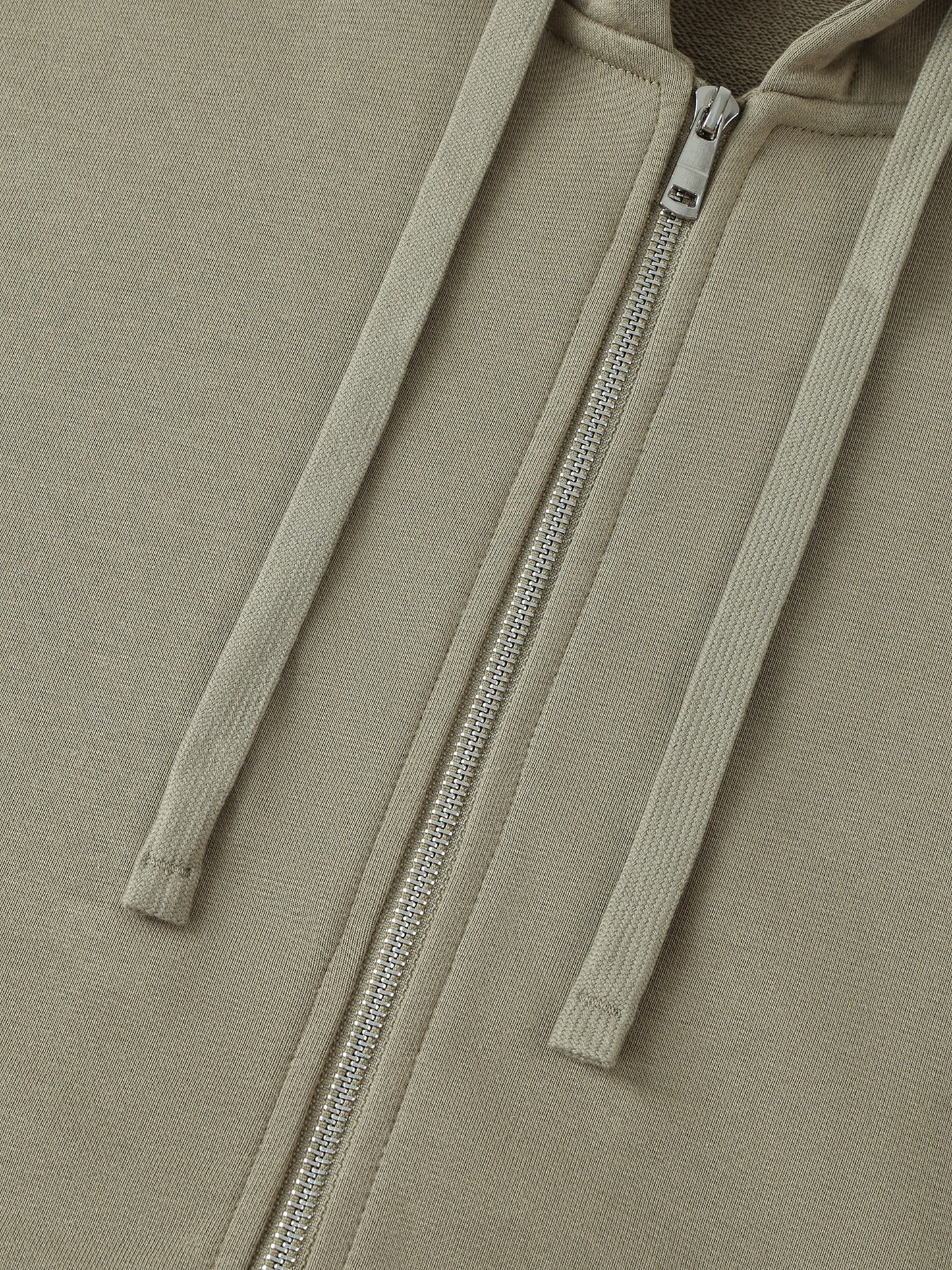 Drop-Shoulder Zip Up