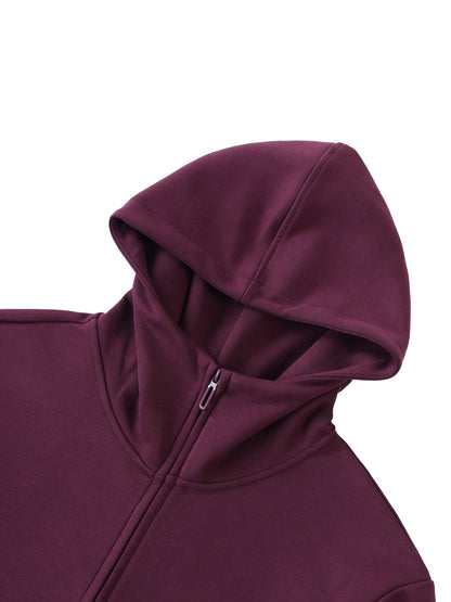 Heavyweight High Neck  Zip-Up