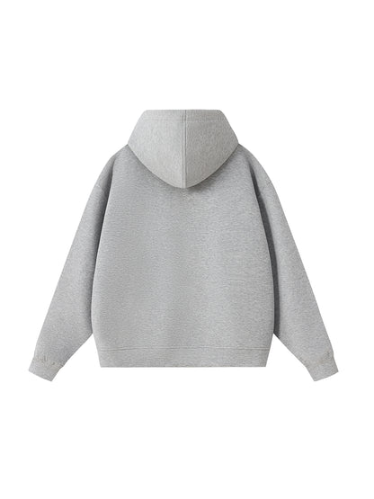 Heavyweight High Neck  Zip-Up