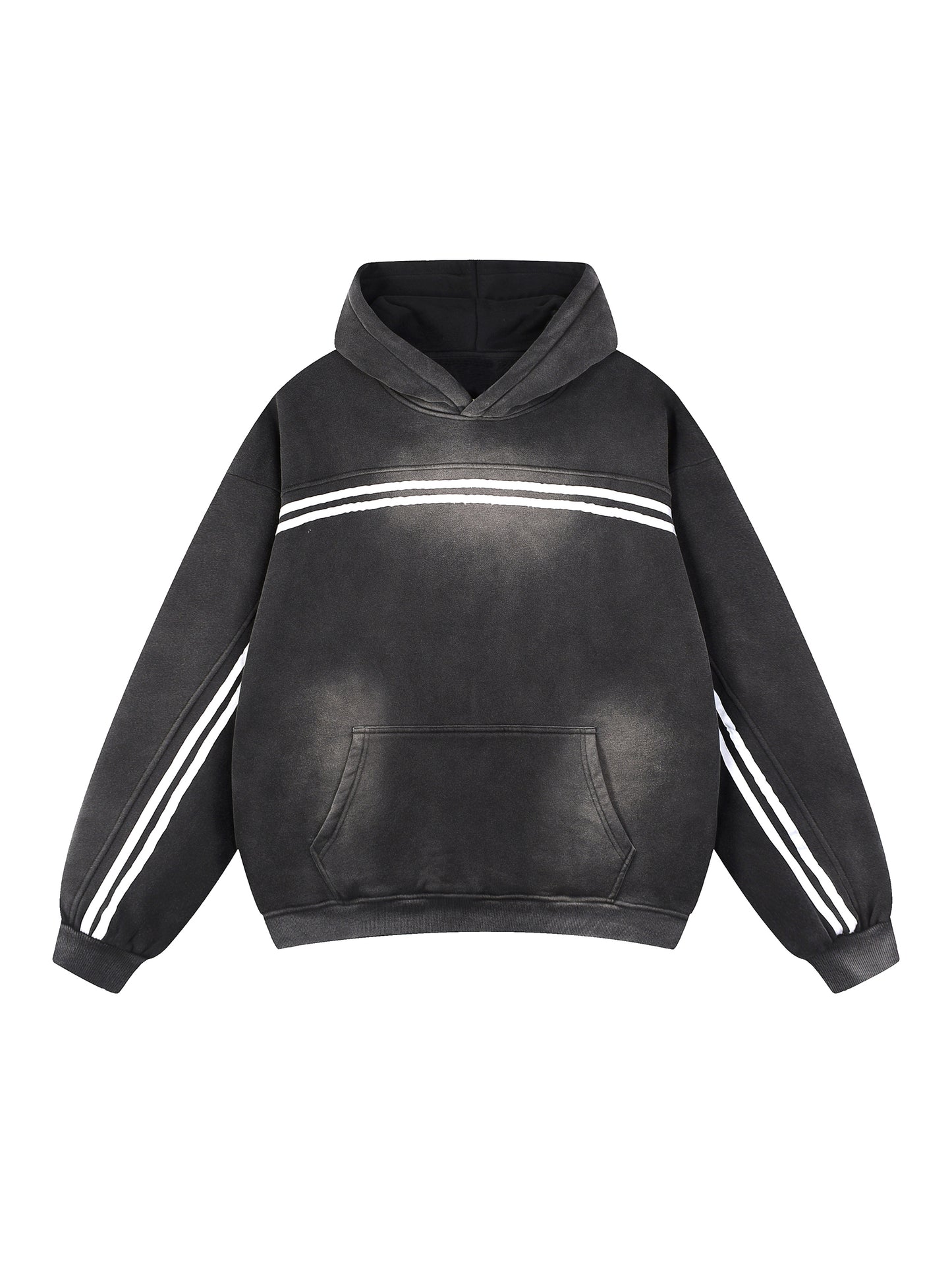 Tape Contrast Hoodie